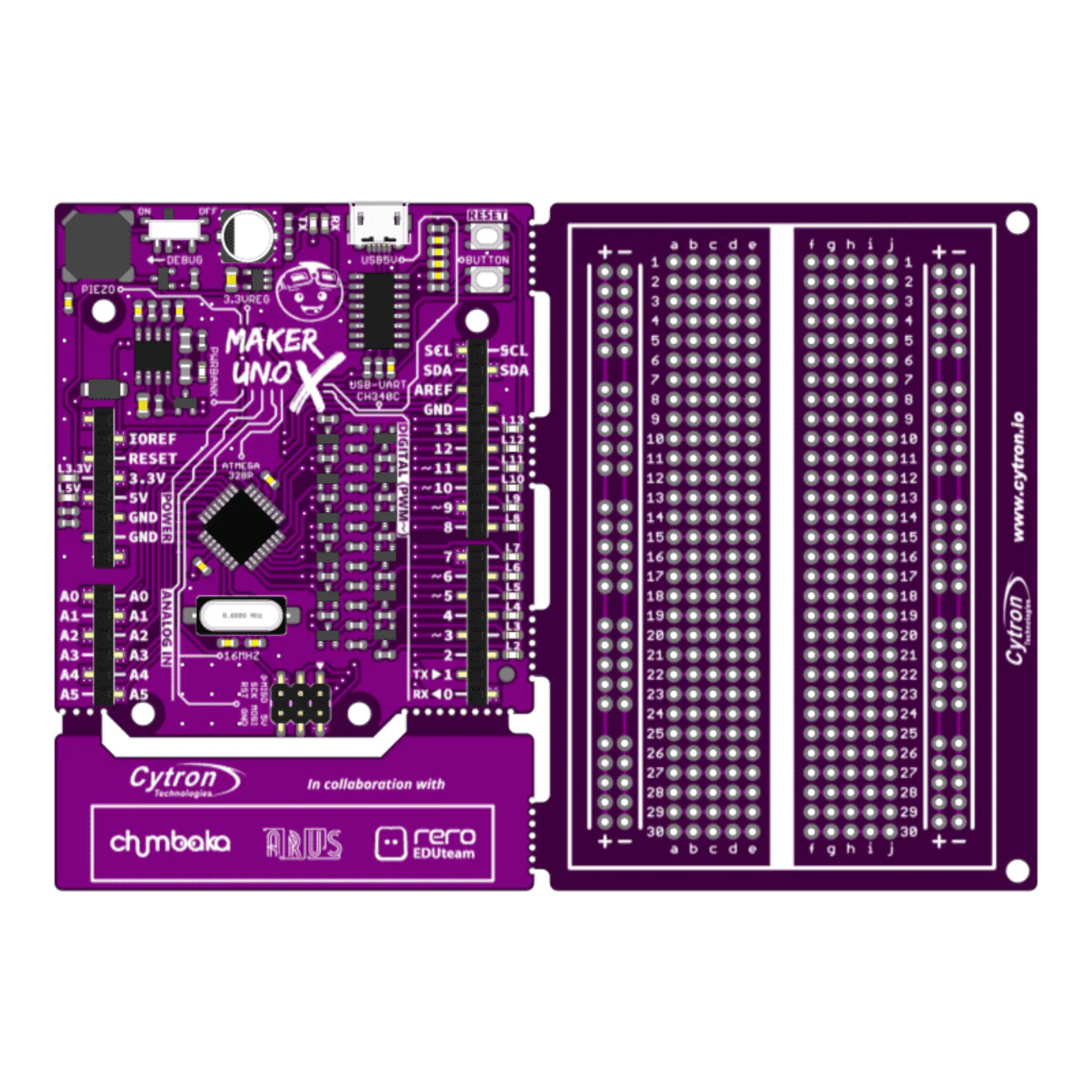 Cytron Maker UNO X – Arduino Compatible Development Board for Classroom - Image 4