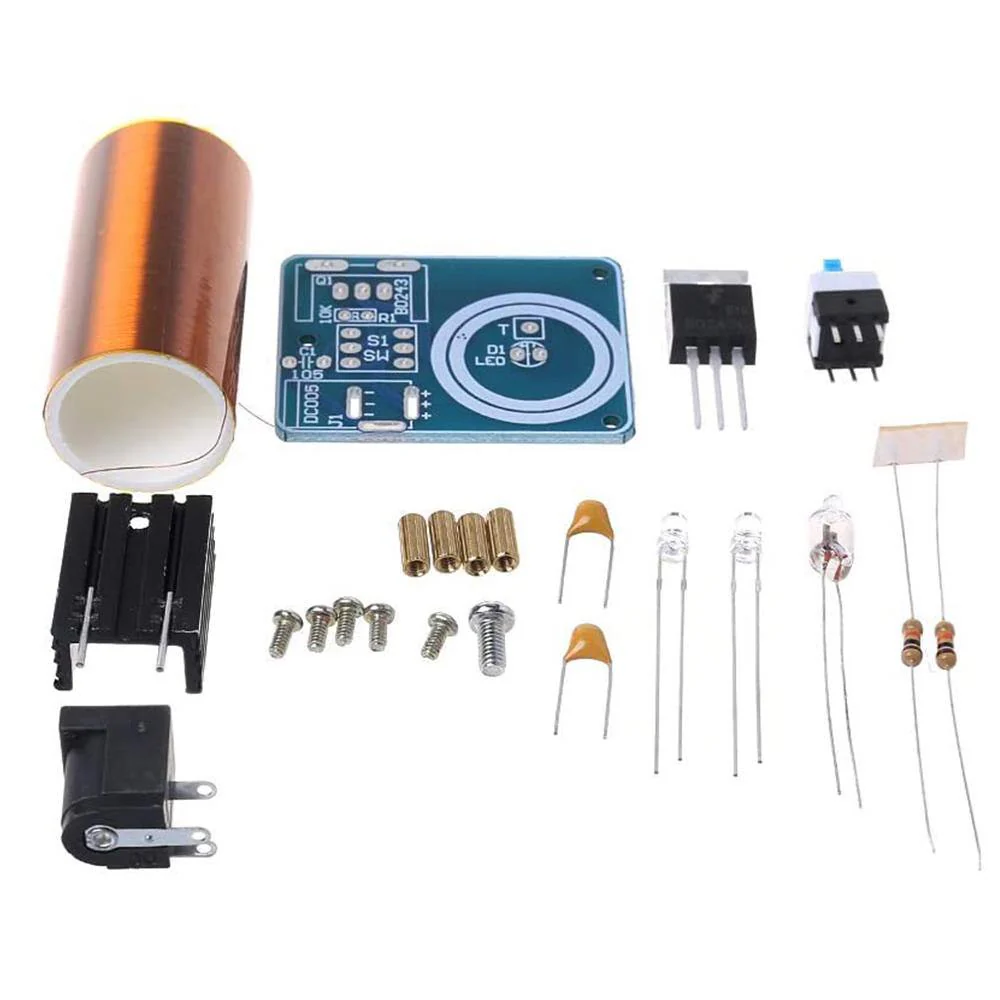 DIY Tesla Coil Mini Kit Wireless Electric Power Transmission - Image 7