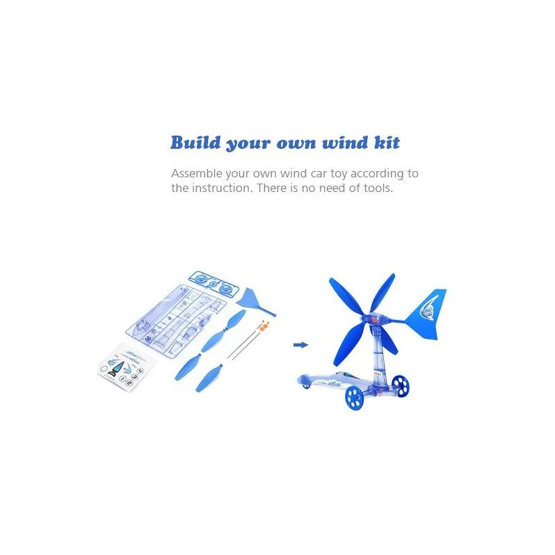 DIY Wind Power Car Educational Kit - Image 5