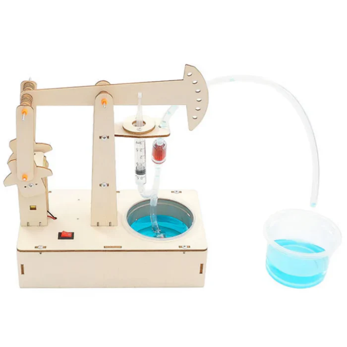 DIY Wooden Oil Pump Educational Stem Kit Toy - Image 2