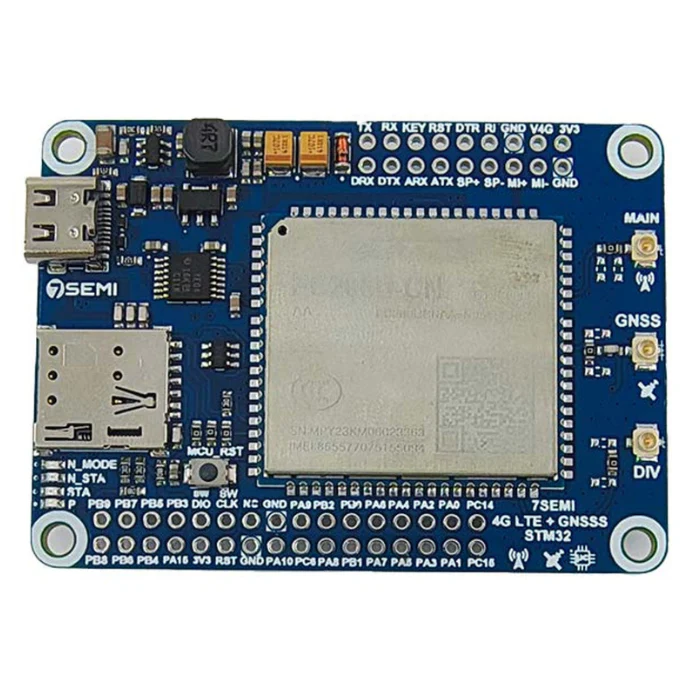 EC200U 4G LTE GNSS IoT Smart Modem with In-Built STM32 MCU - 7Semi - Image 2