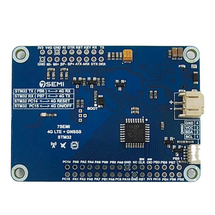 EC200U 4G LTE GNSS IoT Smart Modem with In-Built STM32 MCU - 7Semi - Image 7