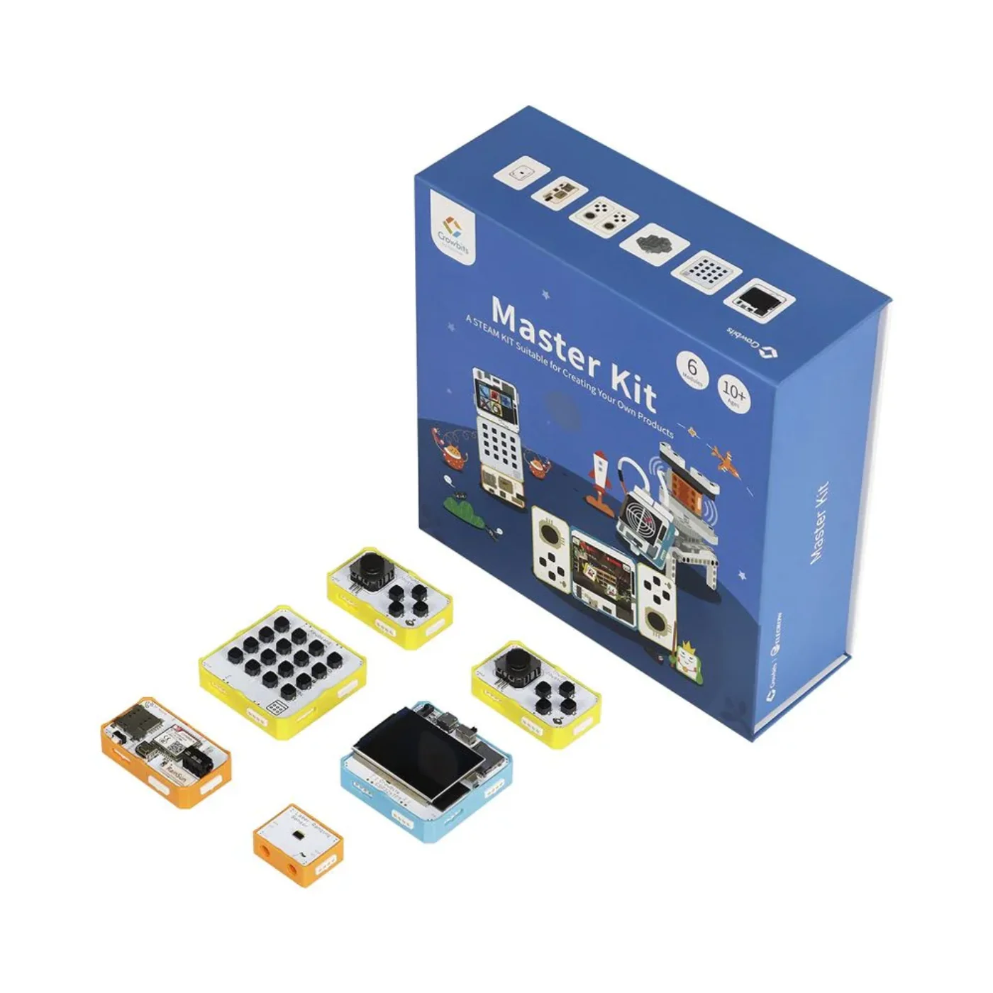 Elecrow - Crowbits-Master Kit with 3 fully functional products, STEM Programming Educational Building - Image 4