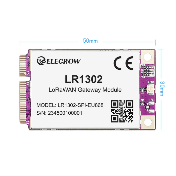 Elecrow LR1302 LoRaWAN Gateway Module SPI EU868 SX1302 Long Range Gateway Module Support 8 Channels - Image 4