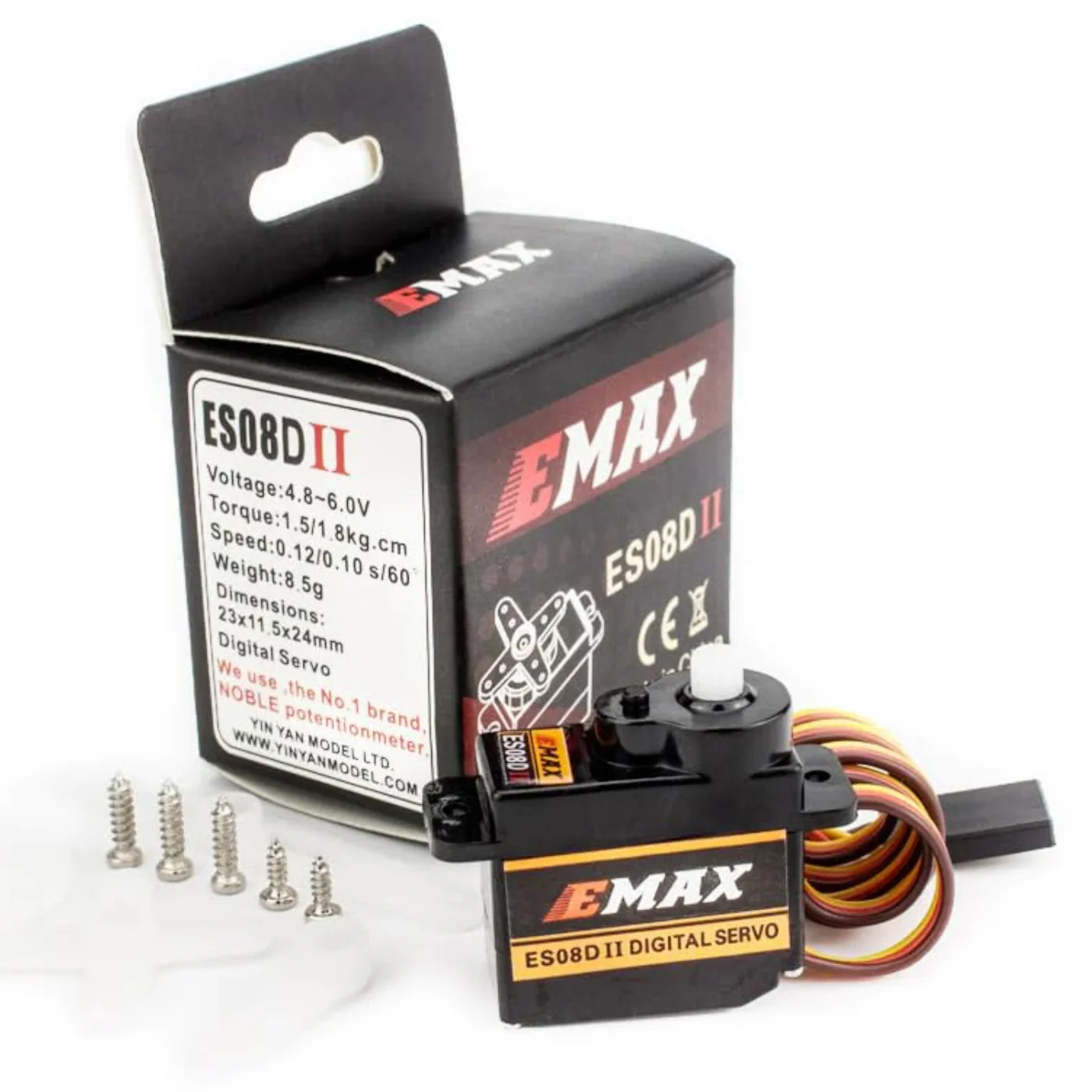EMAX 8.5g ES08D II Digital Servo Motor - Image 2