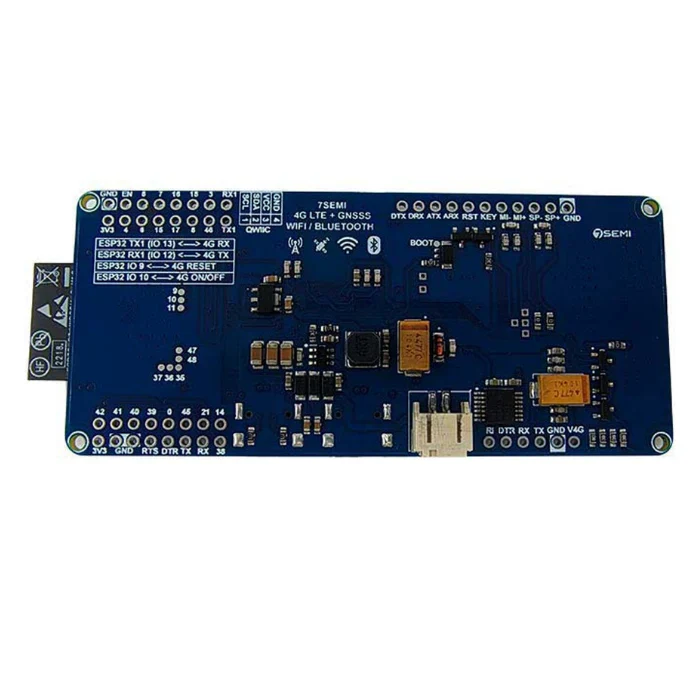 ESP32-S3 EC200U 4G LTE Cat-1 GNSS WiFi Bluetooth IoT Modem - 7Semi - Image 2