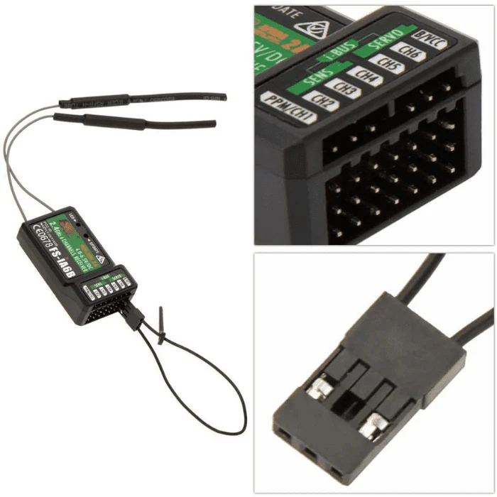 FlySky FS-IA6B RF 2.4GHz 6CH PPM Output with iBus Port Receiver - Image 2