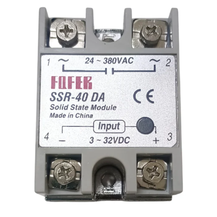 FOFEK 24V-380V 40Amp DA Solid State Relay Module - Image 3