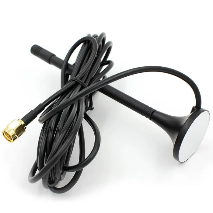GSM 3dBi Magnetic Antenna with RG174 3Mtr Cable and SMA Connector - Image 3