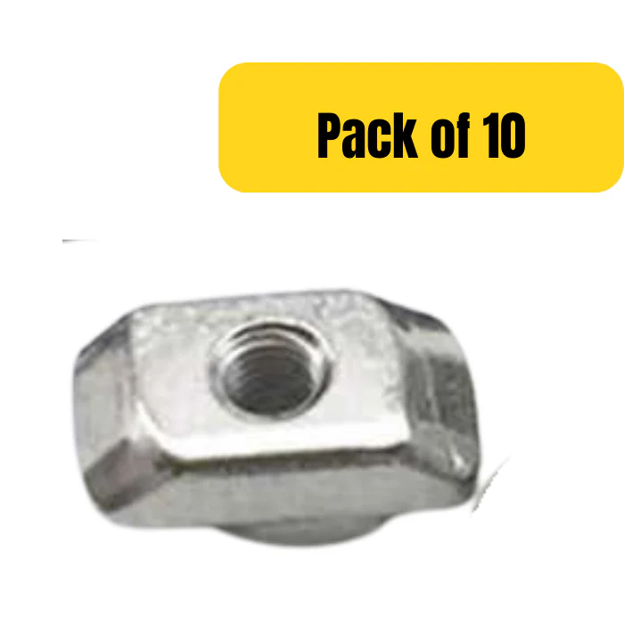 M4 Hammer Drop-In T Nut ( M4*10*6 T)(Pack of 10) - Image 4