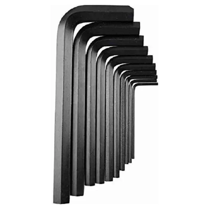 Hex Short Allen Key Standard Set 1.5-10 MM (Set of 10) - Image 2