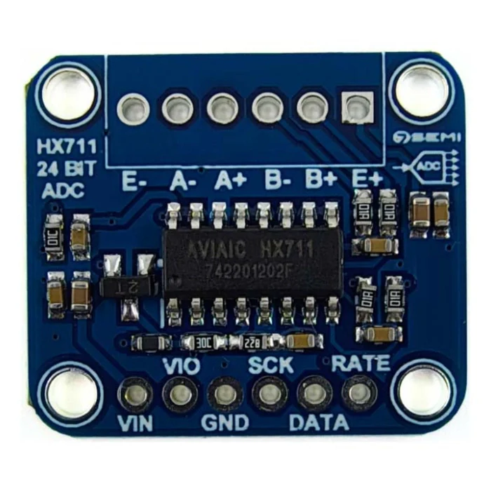 HX711 Load Cell Amplifier Module – 24-Bit ADC - 7Semi - Image 3