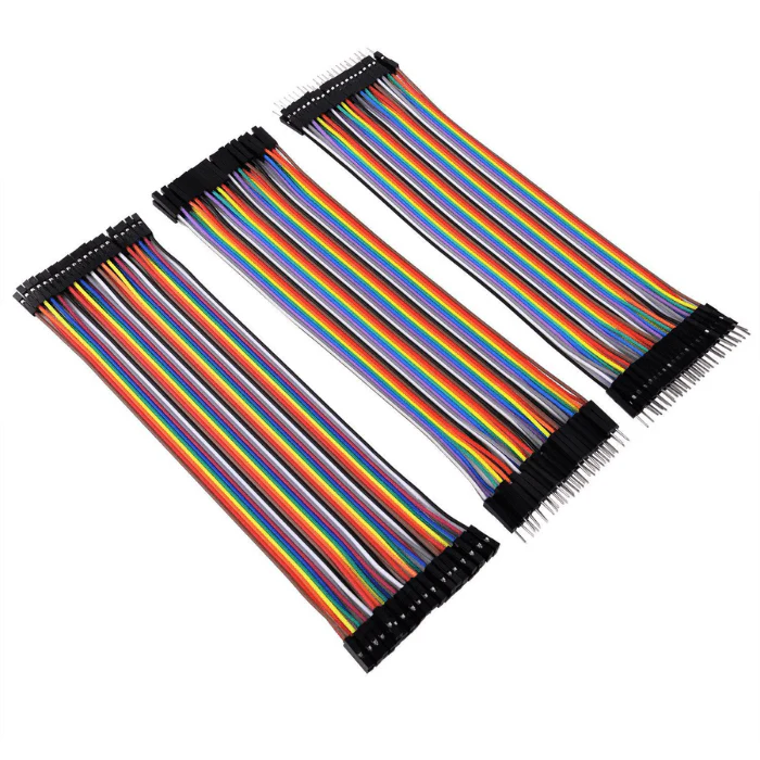 Jumper Wire Set - M2M, M2F, F2F (40 pcs each) - Image 2