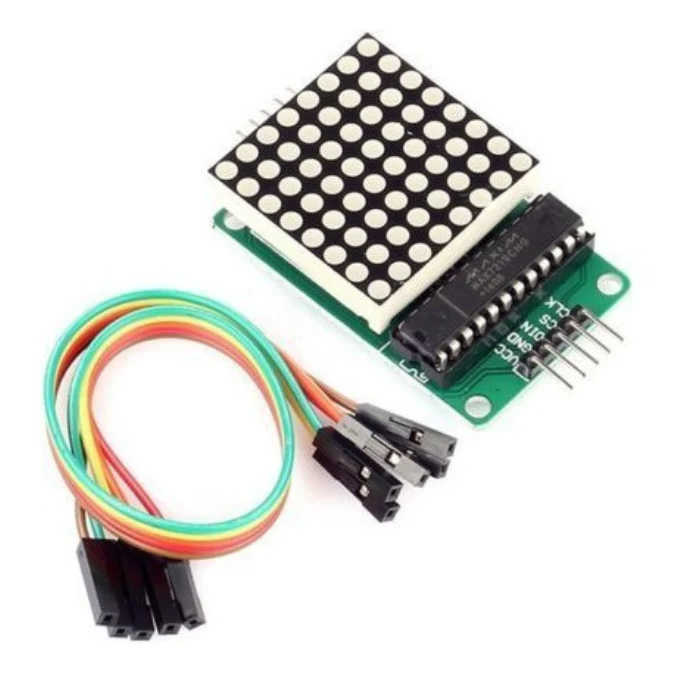 MAX7219 8x8 LED Dot Matrix Display Module - Image 3