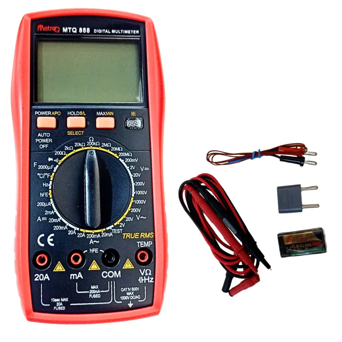 MetroQ MTQ-888 Digital Multimeter - Image 2