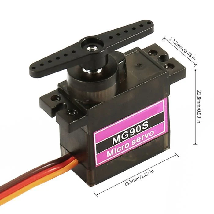 MG90S Mini Servo Motor(180 Degree) - Image 3