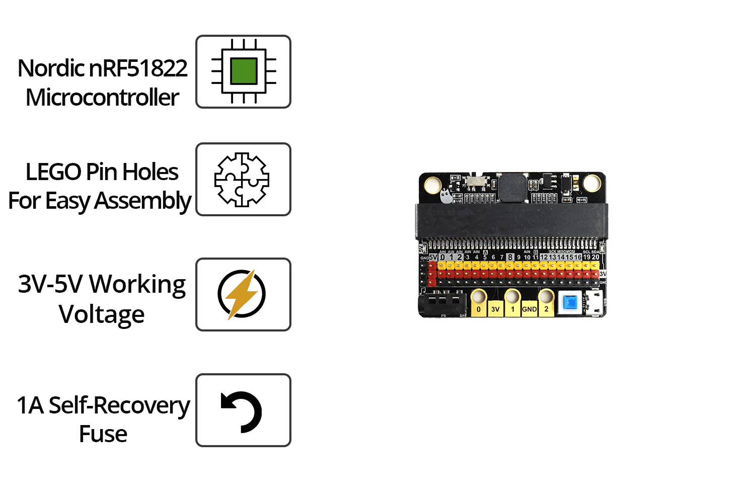 Micro:Bit Expansion Board Robotbit IOBIT V2.0 - Image 4