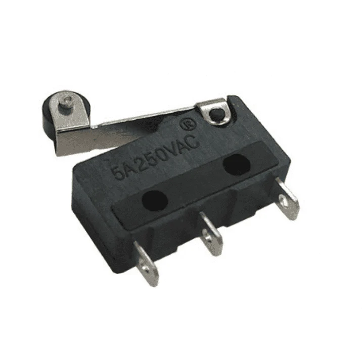 Micro Limit Switch with Roller for CNC RepRap Prusa 3D Printers 5A 250VAC - Image 4