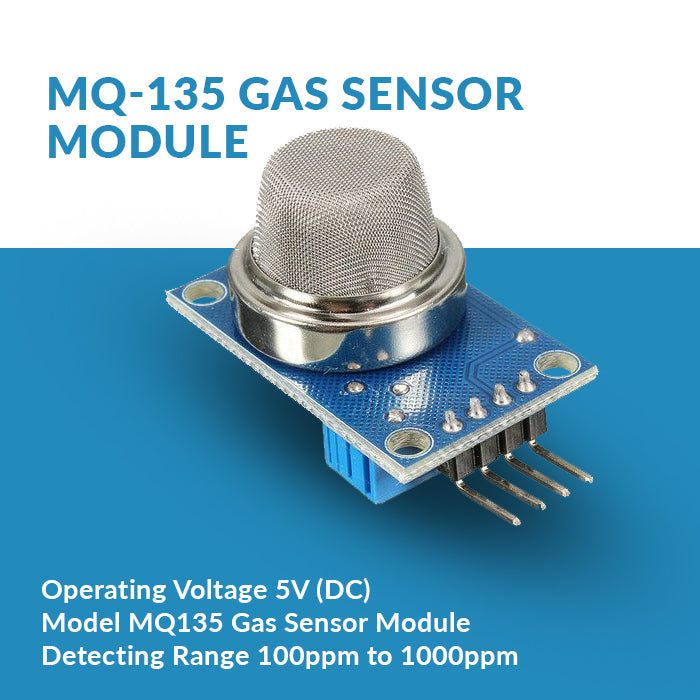 MQ-135 Gas Sensor Module For NH3, Alcohol, benzene, smoke , CO2 Detector Module - Image 4