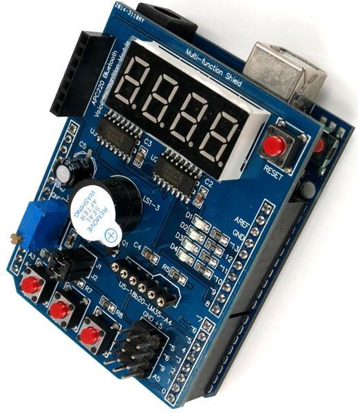 Arduino UNO R3, Leonardo Multifunctional Expansion Board - Image 3