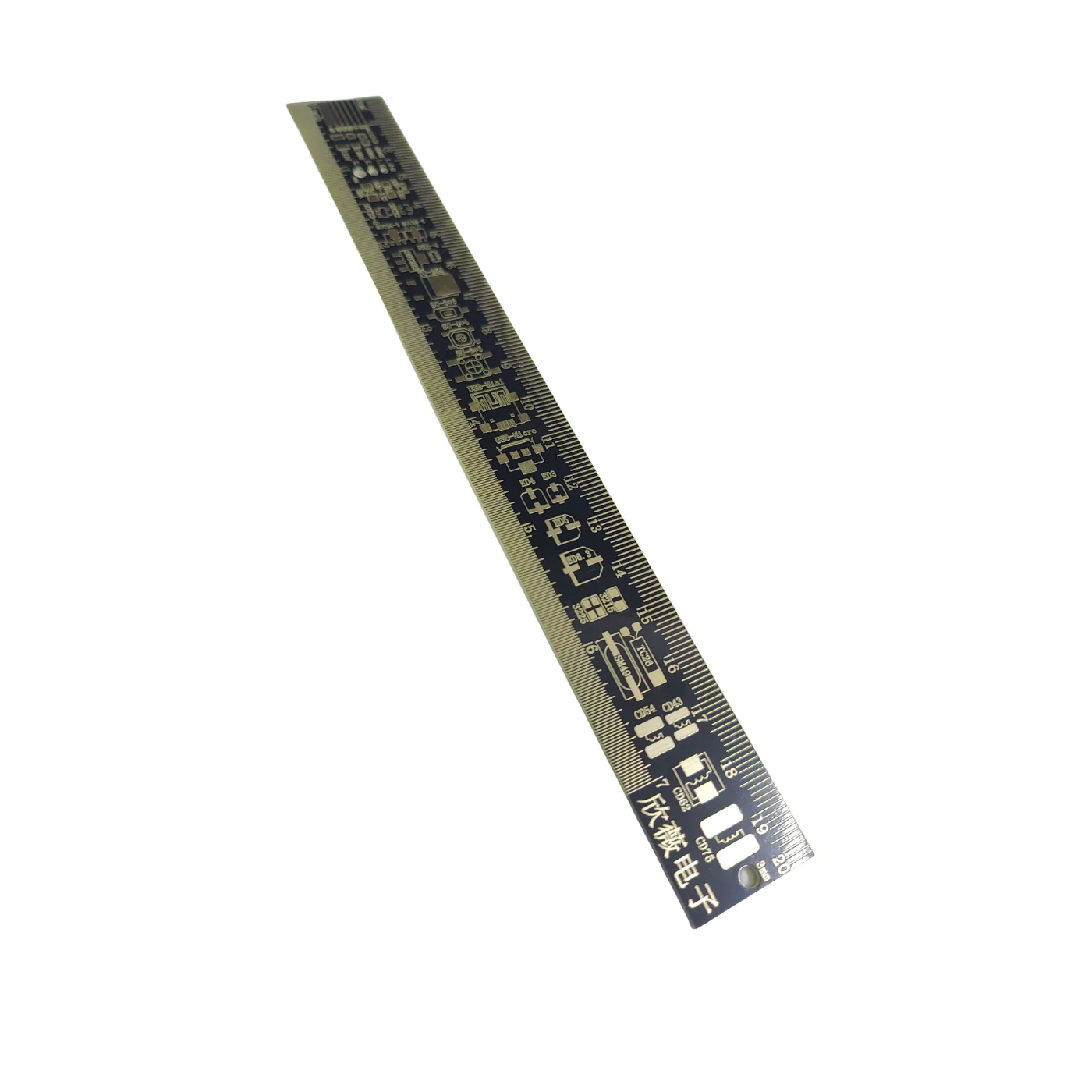 Multipurpose 20cm PCB Ruler – Engineering Measuring Tool - Image 3