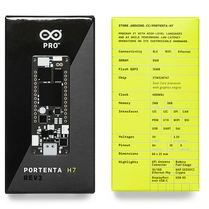 Official Arduino Portenta H7 Development Board - ABX00042 - Image 5