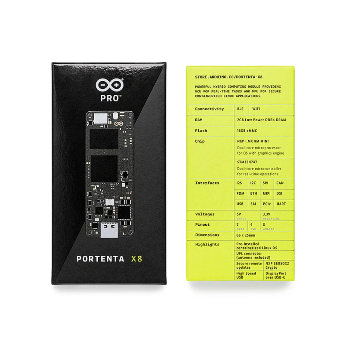 Official Arduino Portenta X8 AI + Linux Industrial SOM (System on Module) - ABX00049 - Image 5
