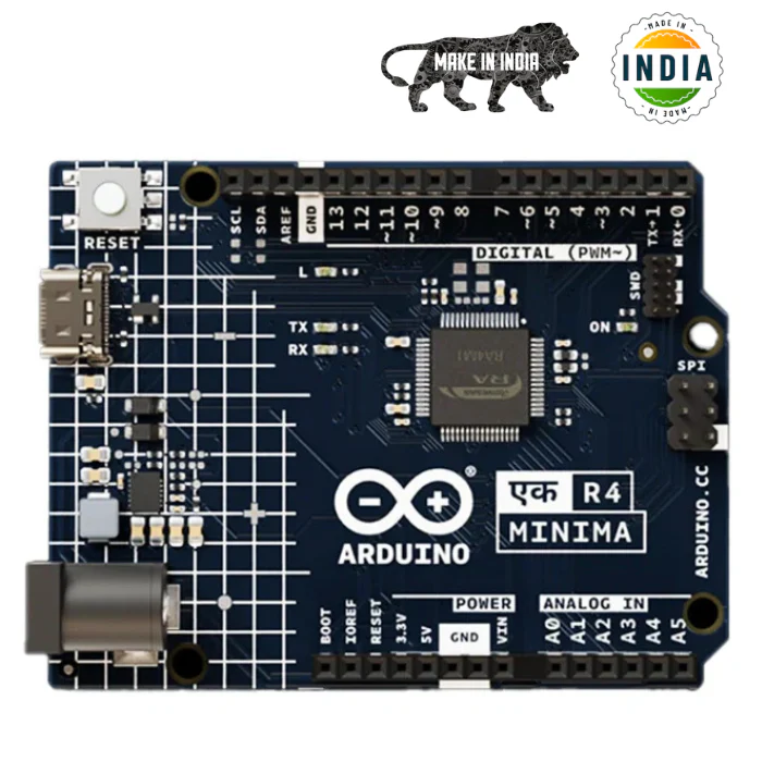 Original Arduino UNO EK (рдПрдХ) R4 Minima - Made in India - Image 2