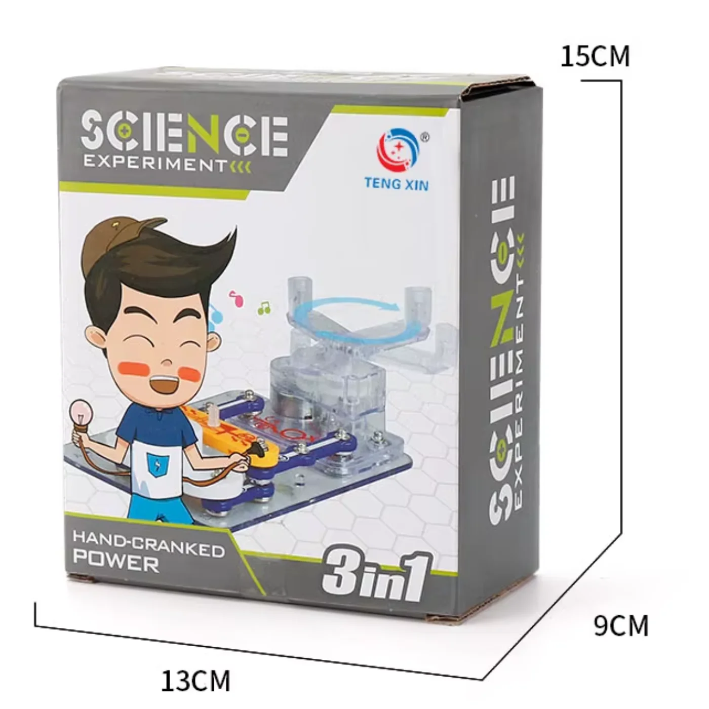 Pludo Human Power Generator Science Kit - Electromagnetic Induction Model for Grades 1-2 | Ages 6-7 - Image 4