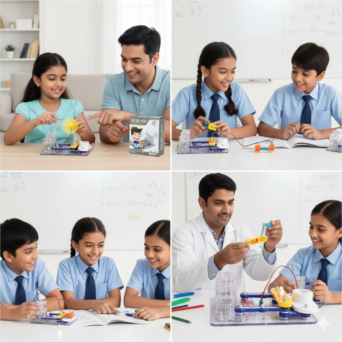 Pludo Human Power Generator Science Kit - Electromagnetic Induction Model for Grades 1-2 | Ages 6-7 - Image 5