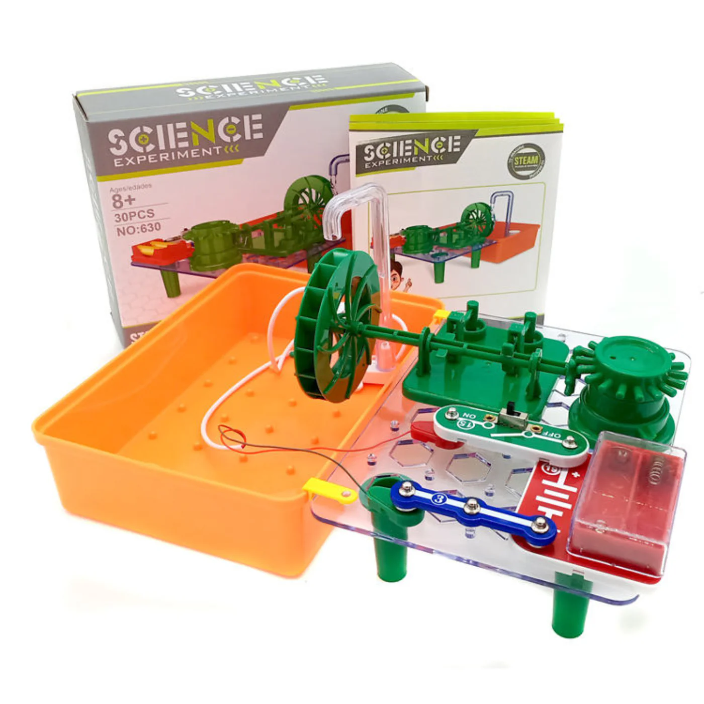 Pludo Hydro Motion kit Science Educational Toy – Fluid Dynamics Model for Grades 6-7 | Ages 11-12