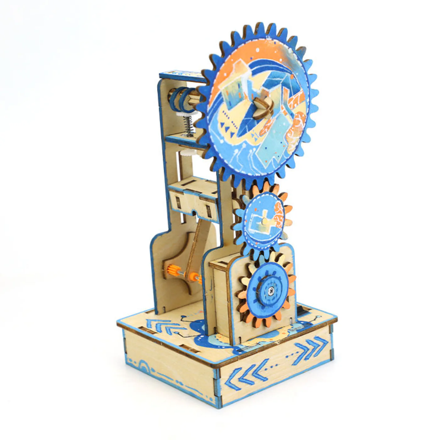 Pludo Internal Combustion Engine Model Educational Toy – Energy Conversion STEM Kit for Ages 11–14 | Grade 6 to 8