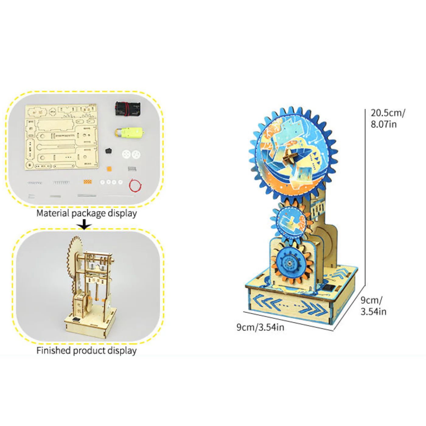 Pludo Internal Combustion Engine Model Educational Toy – Energy Conversion STEM Kit for Ages 11–14 | Grade 6 to 8 - Image 3