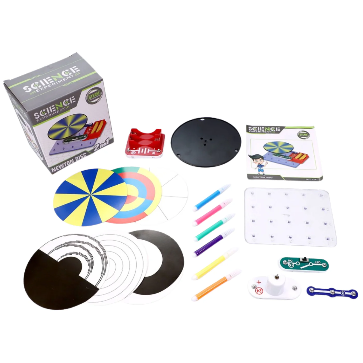 Pludo Light & Colour Lab Science Kit – Optical Illusion Model for Grades 1-2 | Ages 6-7 - Image 4