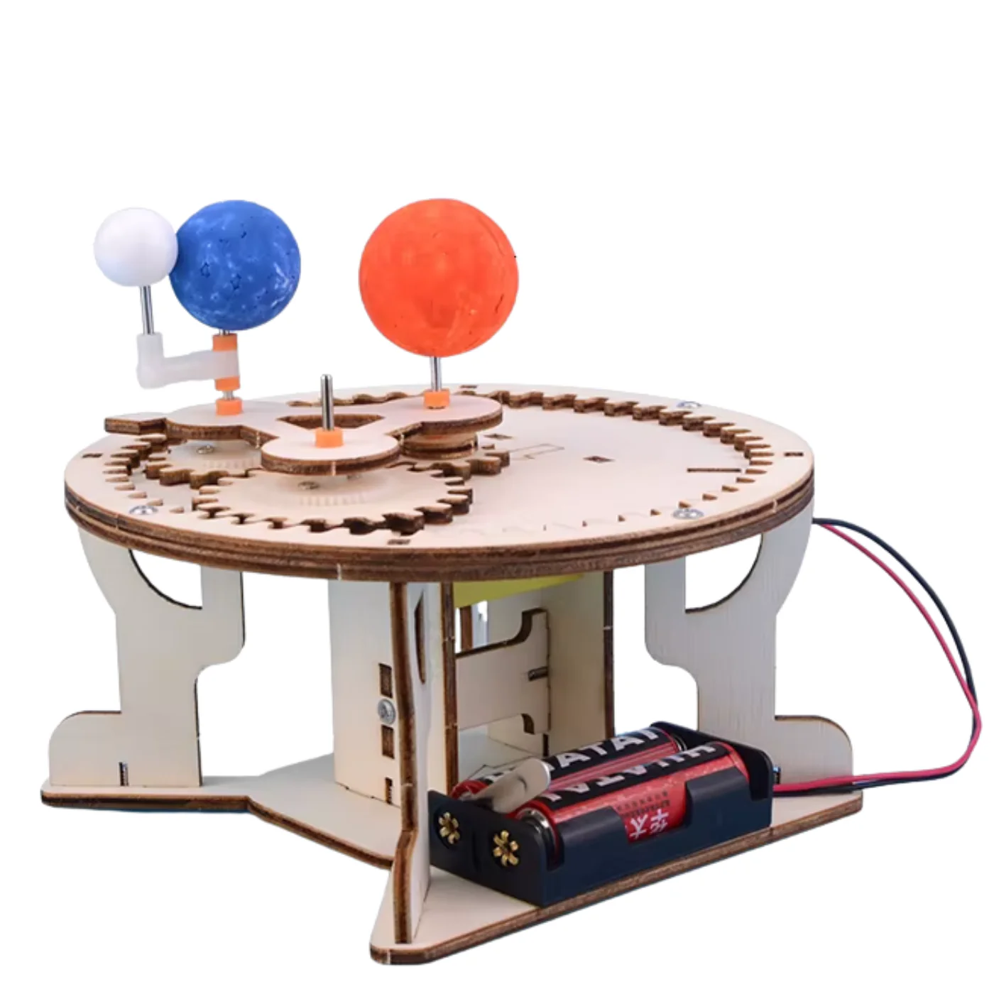 Pludo Orbit Master - DIY Science Experiment Kit for Kids 11–14 | Electric Sun-Earth-Moon STEM Toy (Grade 6–8) - Image 2