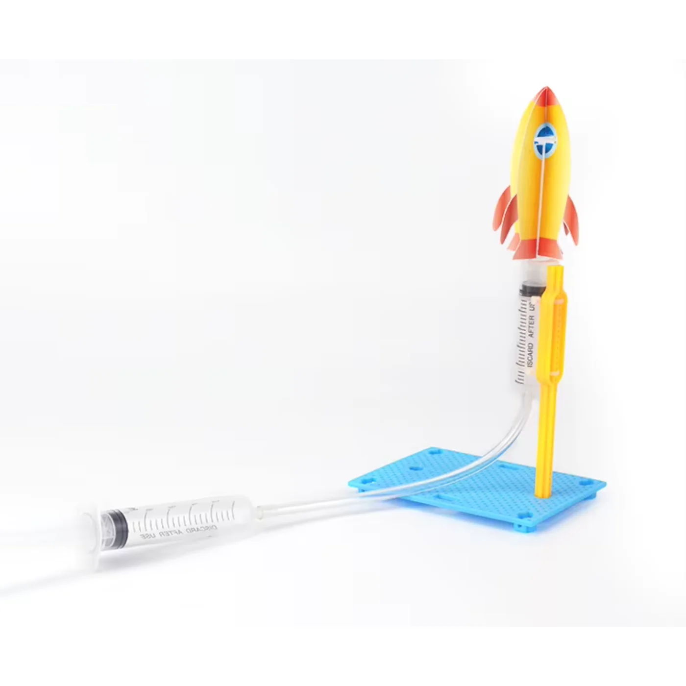 Pludo Rocket Launcher Kit DIY Science Kit – Learn Air Pressure & Rocket Launch Concepts for Ages 8–11 | Grade 3–5 - Image 3