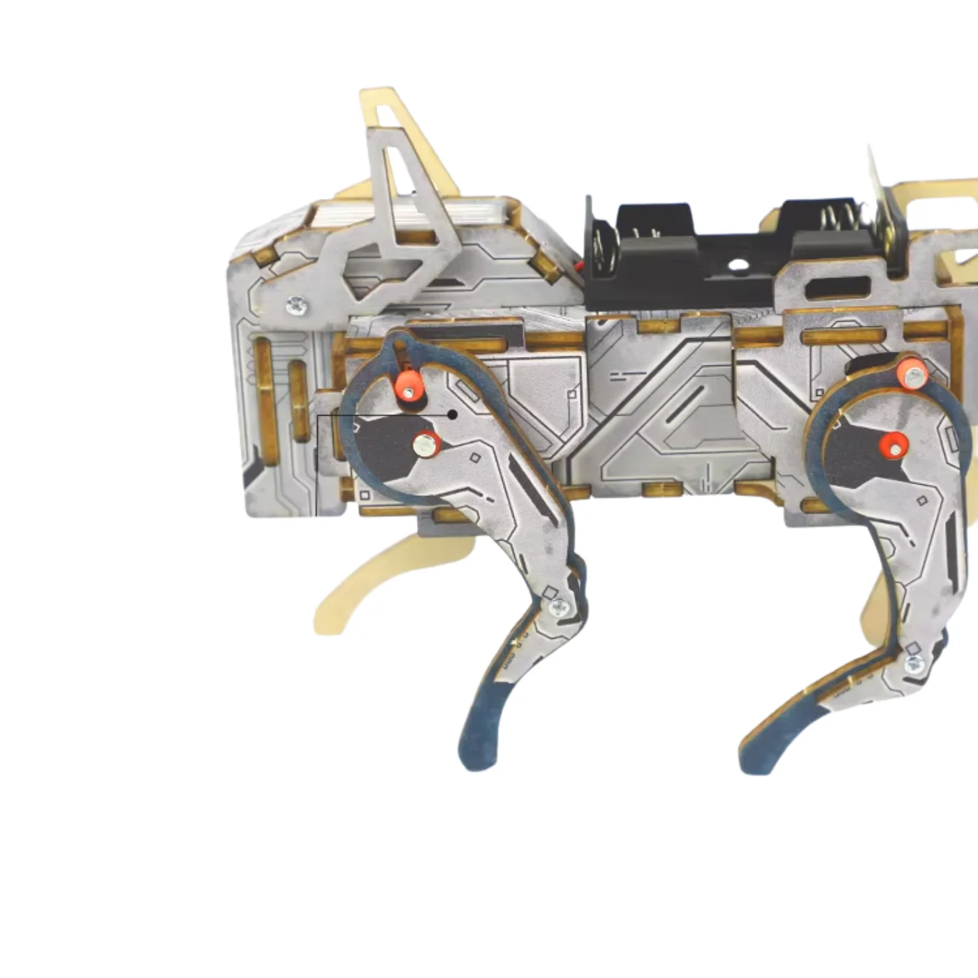 Pludo Sound Activated Robotic Dog DIY Kit – Learn Sound Detection and Mechanics for Ages 14–18 | Grade 9–10 - Image 3
