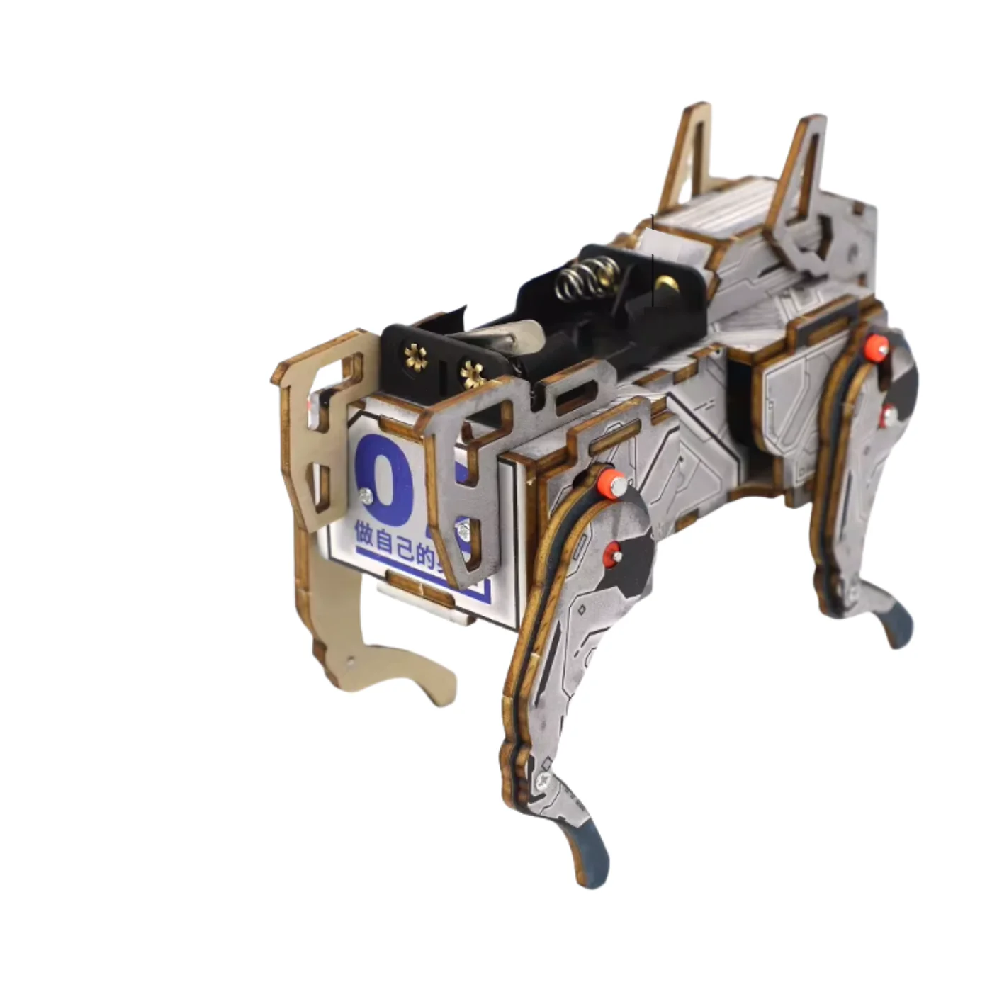 Pludo Sound Activated Robotic Dog DIY Kit – Learn Sound Detection and Mechanics for Ages 14–18 | Grade 9–10 - Image 5