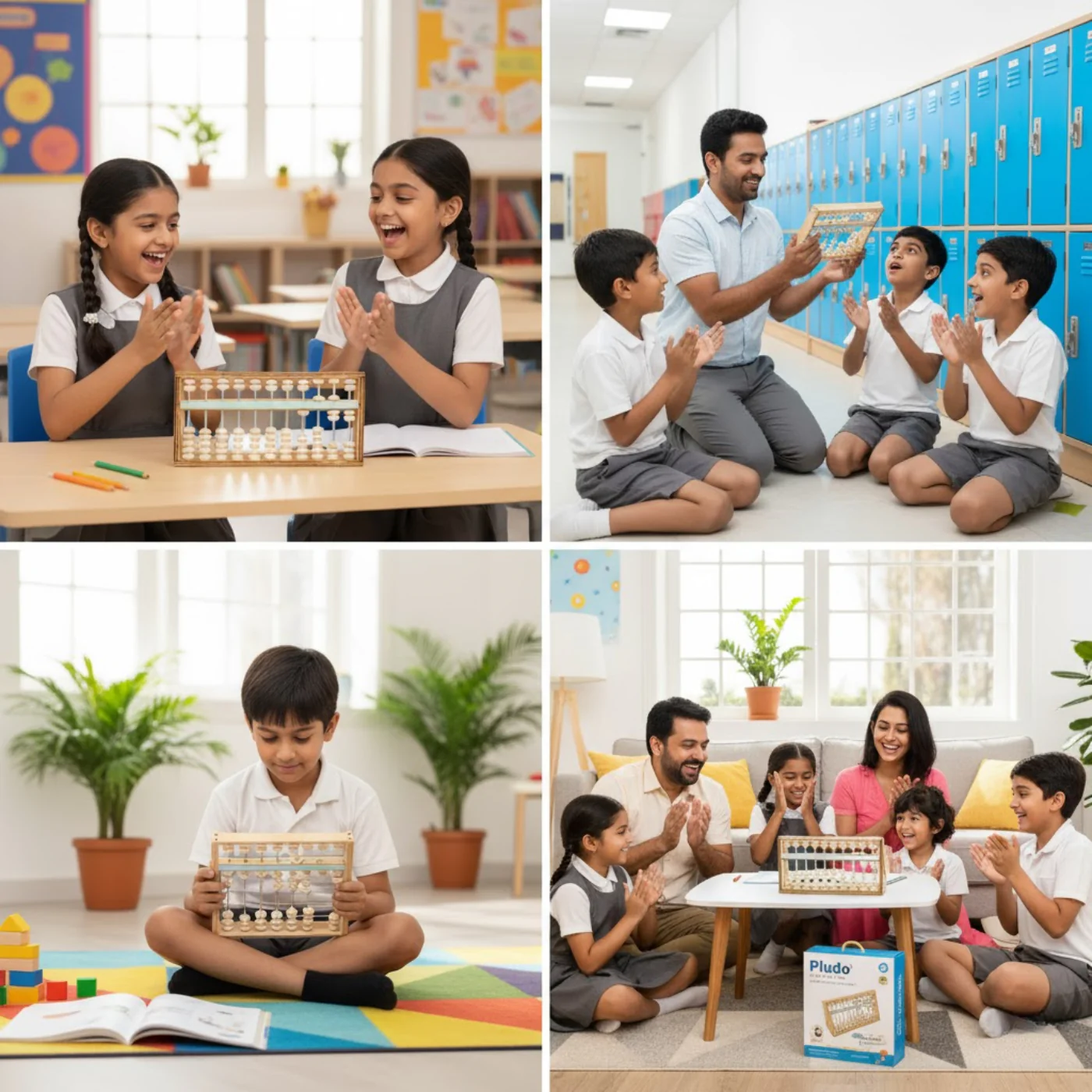 Pludo STEM DIY Abacus Kit – DIY Educational Toy for Kids 8–11 | Grade 3–5 Numbers and Maths Operation Learning Toy - Image 4