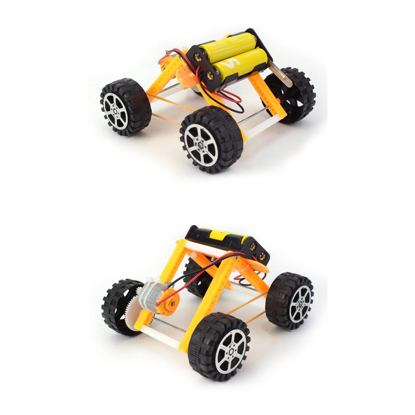Pludo STEM Kit DIY Rover Builder – Mechanics of Motion DIY Kids Learning Toy for Kids 8–11 | Grade 3–5 Motion & Force Model - Image 3