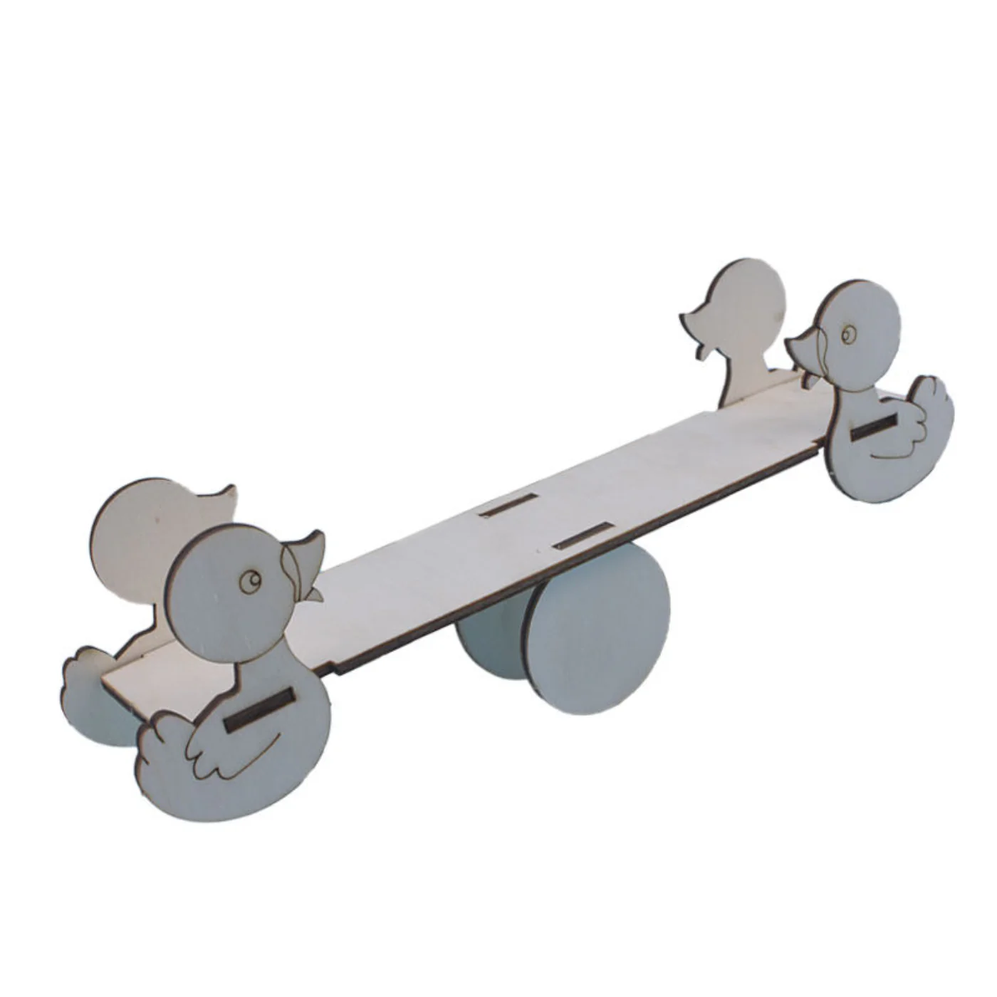 Pludo STEM Kit Mini Balancer – DIY Educational Toy for Kids 3–8 | Preschool–2 Wooden Seesaw Balance Model - Image 5