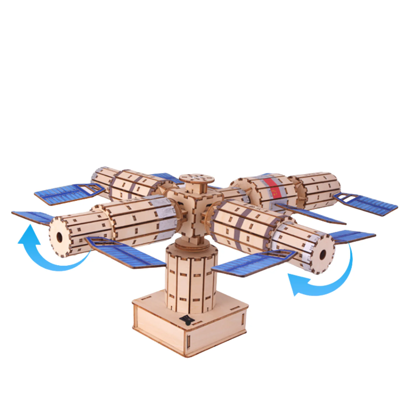 Pludo STEM Space Station Kit – Electrical Energy into Mechanical Motion DIY Science Kit for Kids 11–14 | Grade 6–8 - Image 3