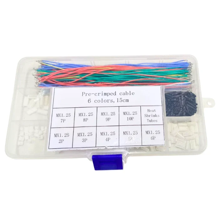 Pre-Crimped Cables 6 Colors 15cm with MX1.25mm Pitch Connectors - Image 6