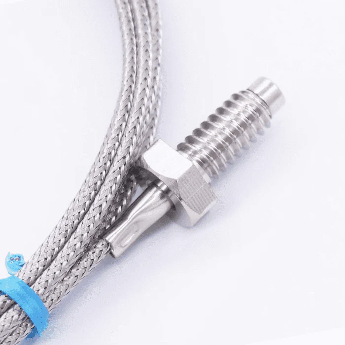 PT100 M6 Screw Probe Thermocouple Temperature Sensor (1 Meter) - Image 3