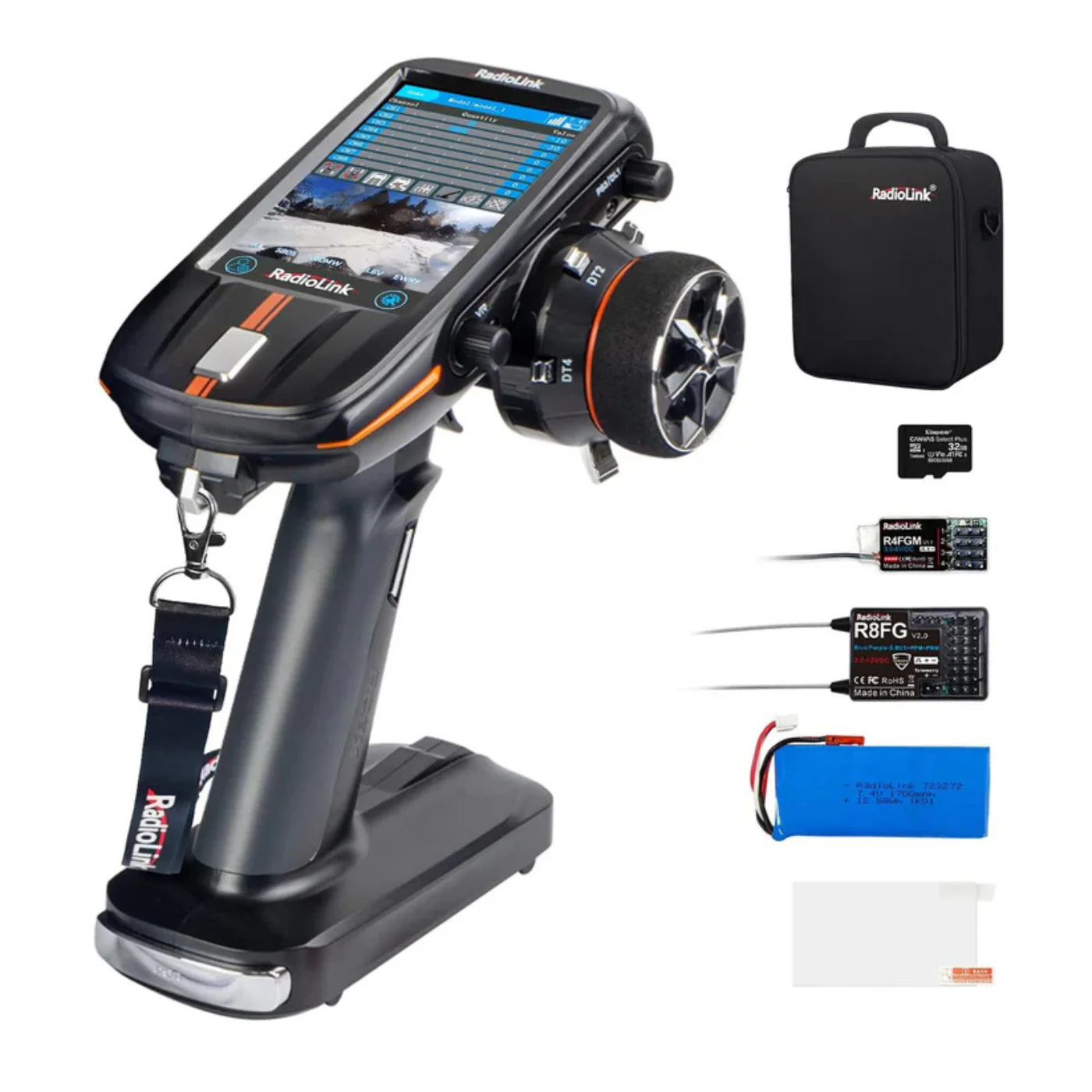 Radiolink RC8X RC Transmitter and Receiver with 8CH 2.4G, R8FG&R4FGM V2.1 Gyro -RS6051 - Image 2