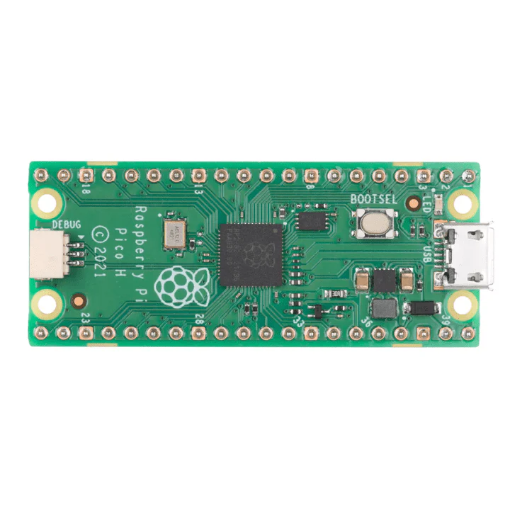 Raspberry Pi Pico H - Pico with Headers Soldered - Image 3