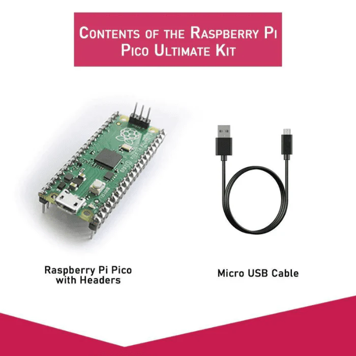 Raspberry Pi Pico Ultimate Kit with Manual - Image 4