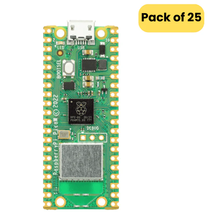 Raspberry Pi Pico W ( Pack of 25)