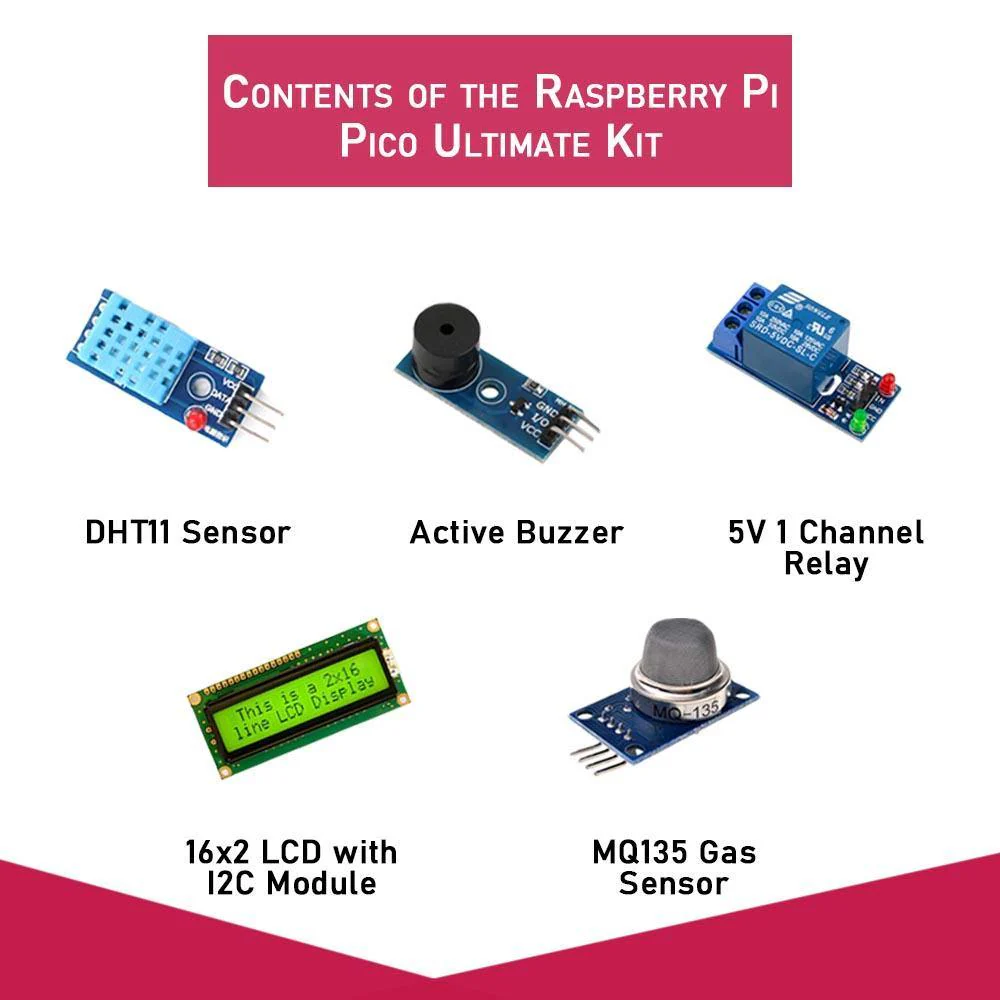 Raspberry Pi Pico W Ultimate Kit with Manual - Image 3