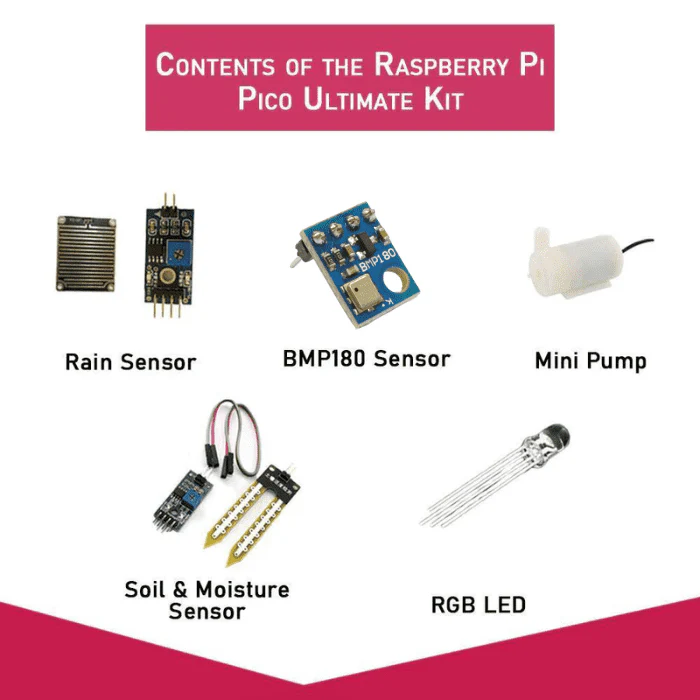 Raspberry Pi Pico W Ultimate Kit with Manual - Image 4